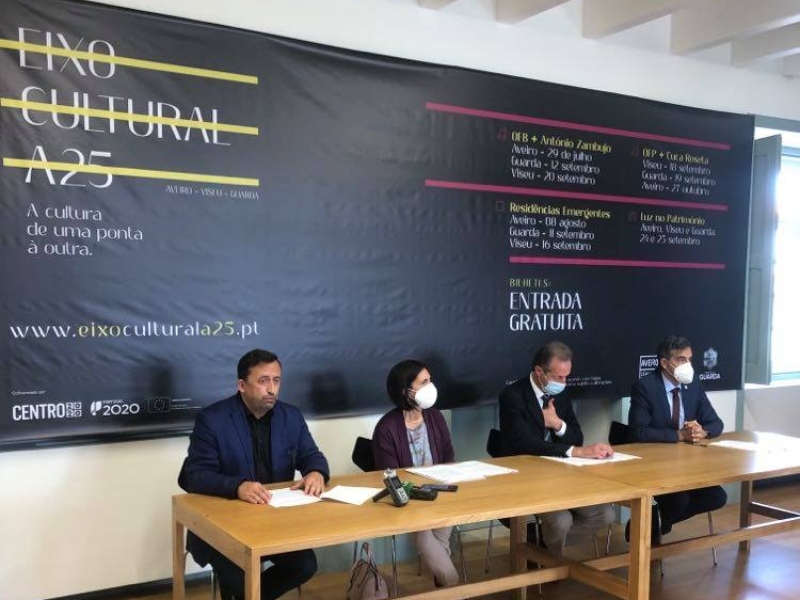 “Eixo Cultural A25” une Aveiro, Viseu e Guarda