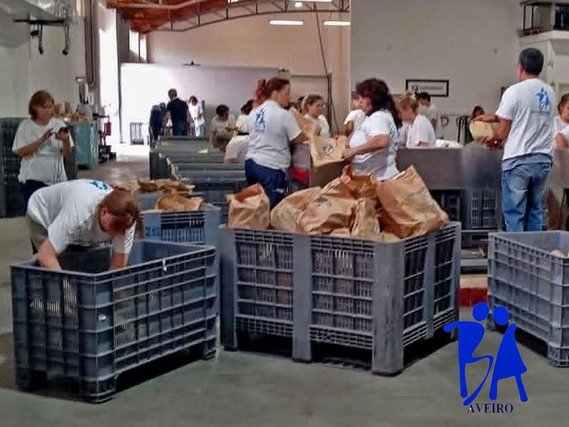 Banco Alimentar de Aveiro recolheu quase 123 toneladas de alimentos no fim-de-semana passado