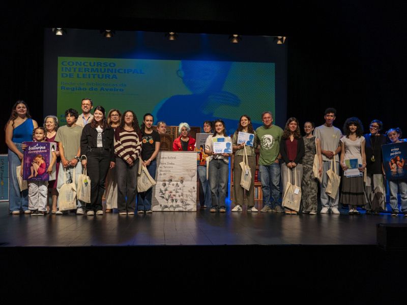 Região de Aveiro: Ivan Silva, Matilde Melo, Afonso Marques e Maria João da Silva são os vencedores da final do Concurso Intermun(...)