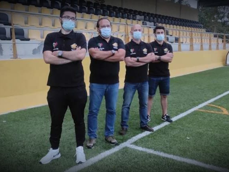 Futebol: GD Calvão apresentou equipa técnica