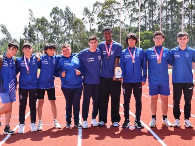 Equipa masculina do Grecas conquista prata na classificação colectiva no Olímpico Jovem Distrital 2026