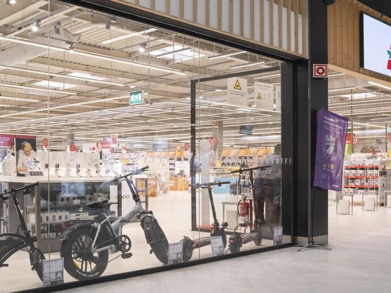 Auchan Aveiro assaltado esta madrugada