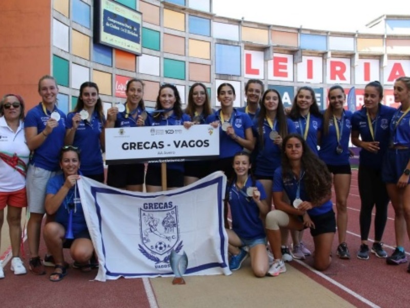 Equipa feminina do Grecas sagra-se vice-campeã do Campeonato Nacional de Clubes