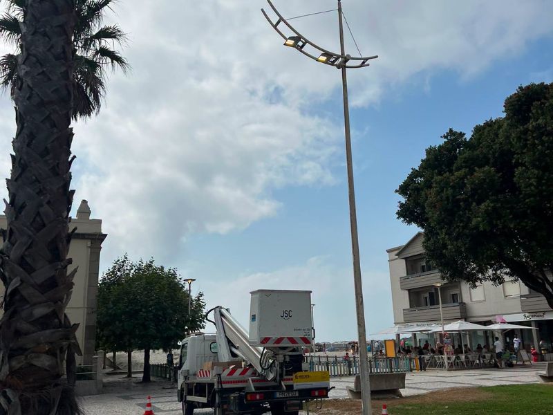 Ílhavo: Município avança com substituição de projectores por sistema LED no Largo do Farol da Barra