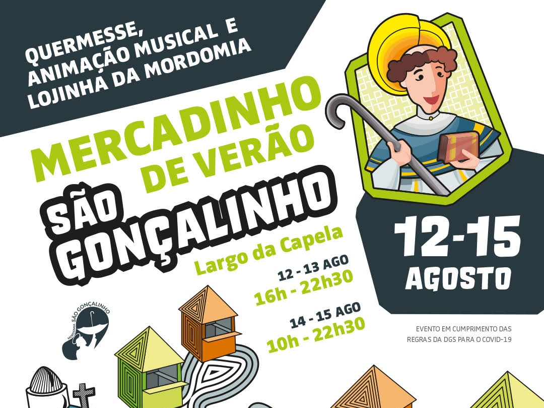 Mercado de Verão de São Gonçalinho “enche” Bairro da Beira-Mar de 12 a 15 de Agosto